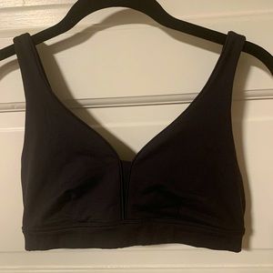 Black Alo yoga sports bra